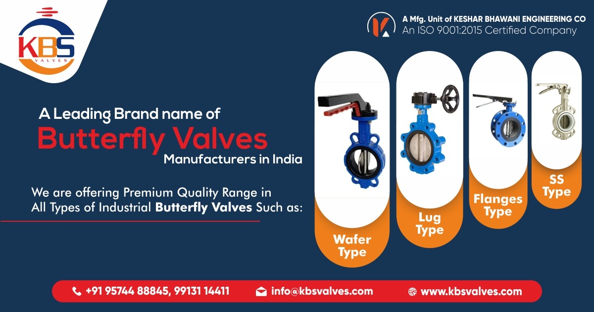 Butterfly Valves Manufacturer in Ahmedabad