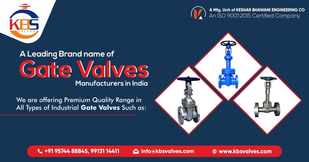 Gate Valves Manufacturer in Ahmedabad, Gujarat & India