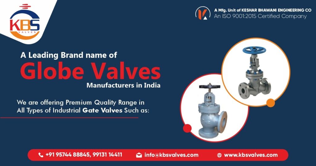 Globe Valves Manufacturer & Suppliers in Ahmedabad