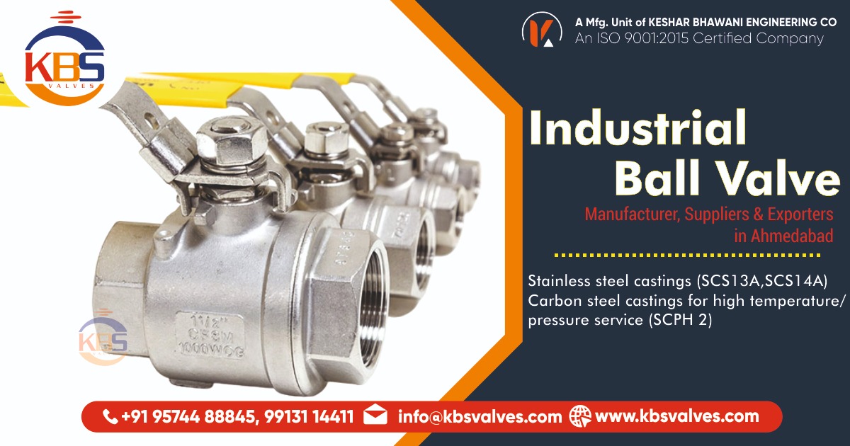 Industrial Ball Valves Manufacturer & Suppliers in India