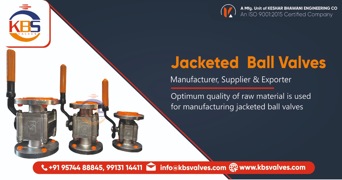 Jacketed Valves Manufacturer in India