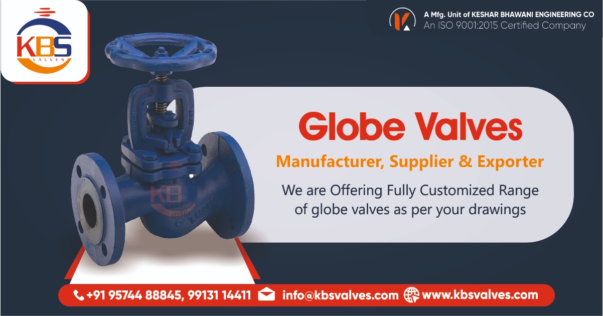 Globe Valves Manufacturer in Ahmedabad