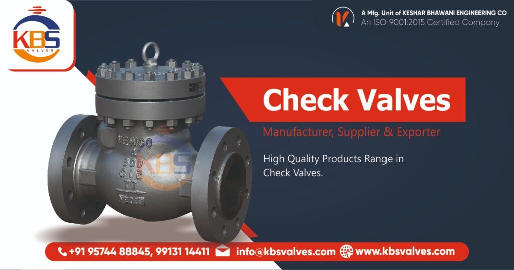 Check Valves Manufacturer in Ahmedabad, Gujarat, India
