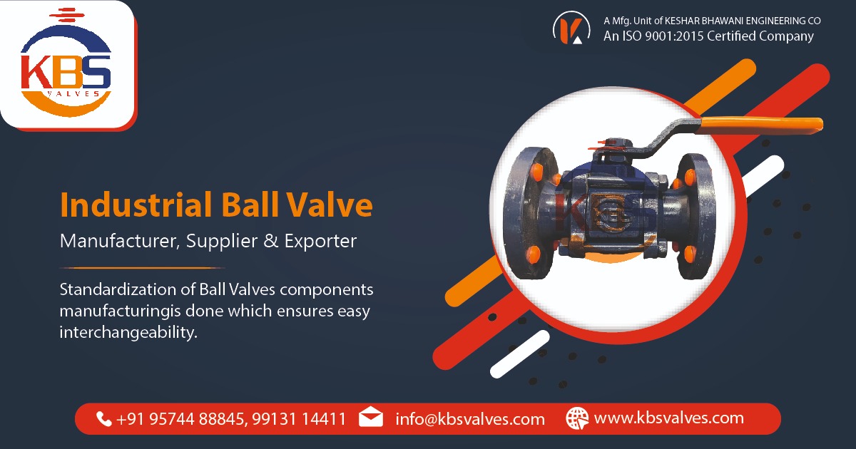 Industrial Ball Valves Manufacturer in Ahmedabad, Gujarat, India