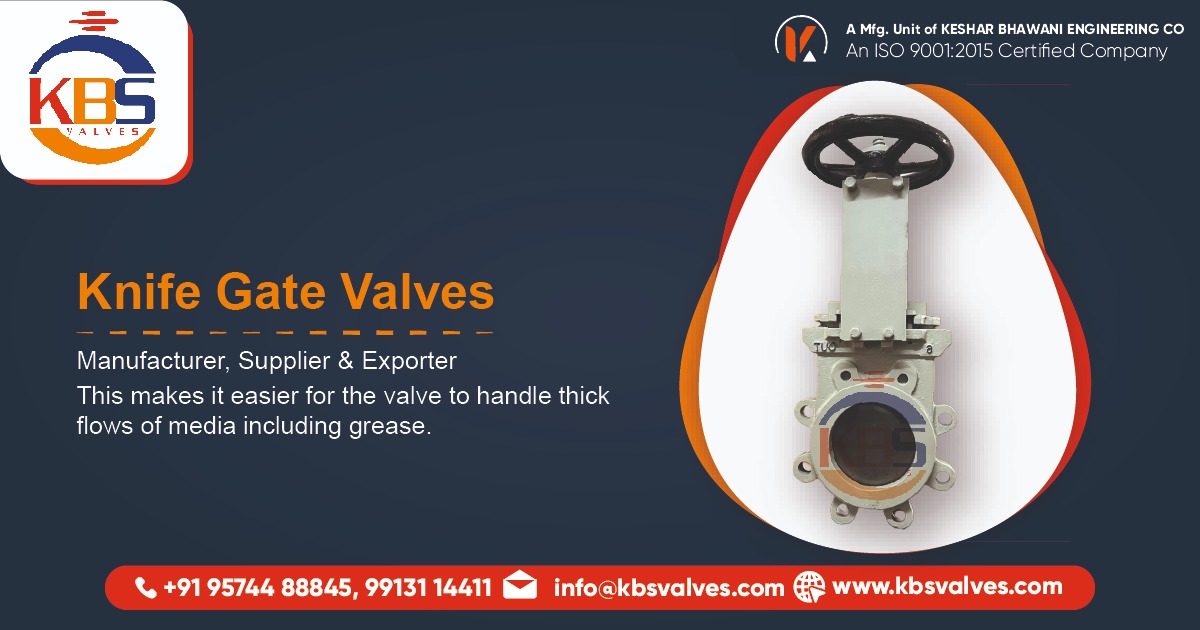 Knife Gate Valves Suppliers in Ahmedabad, Gujarat, India