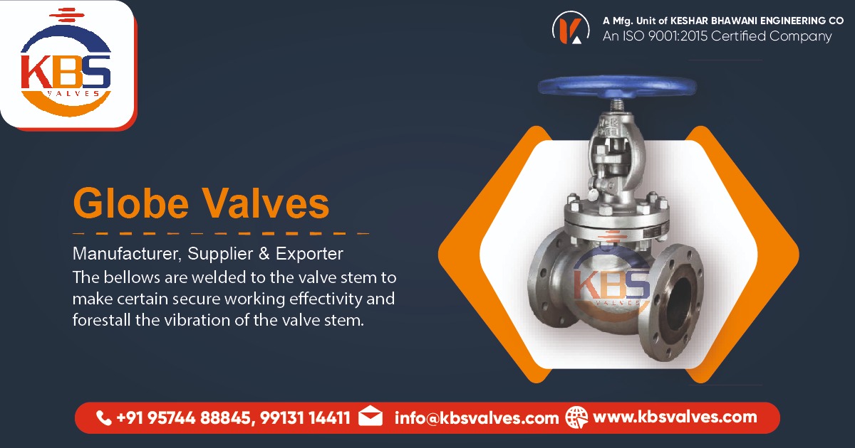 Globe Valves Manufacturer in Ahmedabad, Gujarat, India