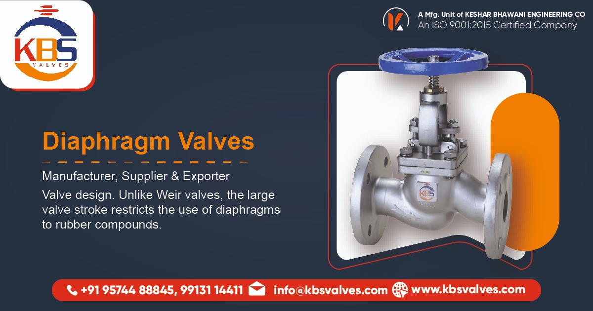 Diaphragm Valves Supplier in Ahmedabad, Gujarat, India