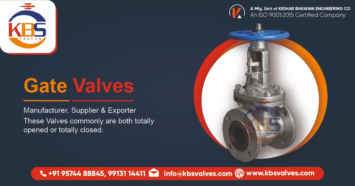 Gate Valves Manufacturer in Ahmedabad, Gujarat, India