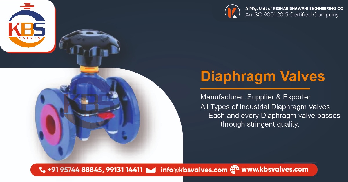 Diaphragm Valves Supplier in Ahmedabad, Gujarat, India