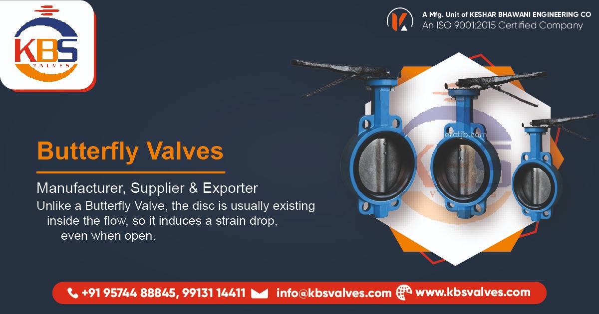 Butterfly Valves Suppliers in Ahmedabad, Gujarat, India