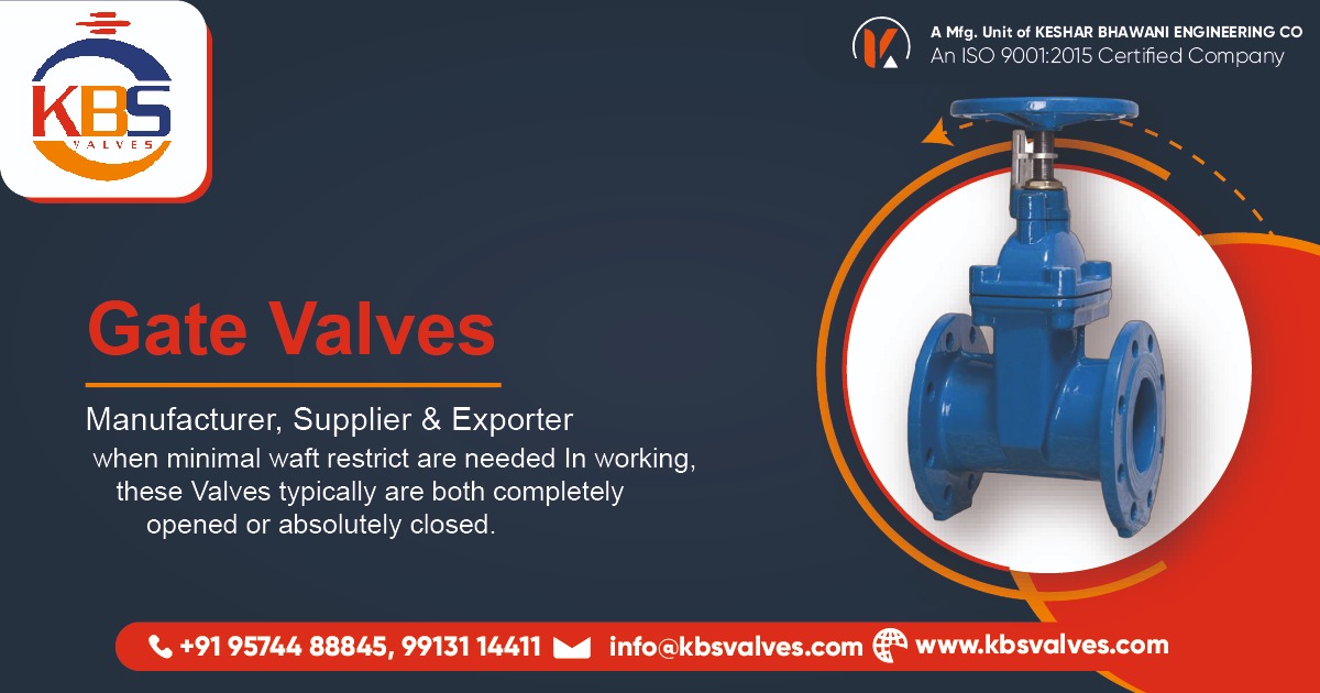 Gate Valves Manufacturer in Ahmedabad, Gujarat, India