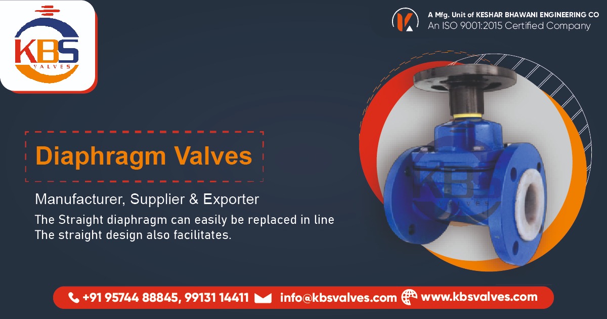 Diaphragm Valves Supplier in Ahmedabad, Gujarat, India