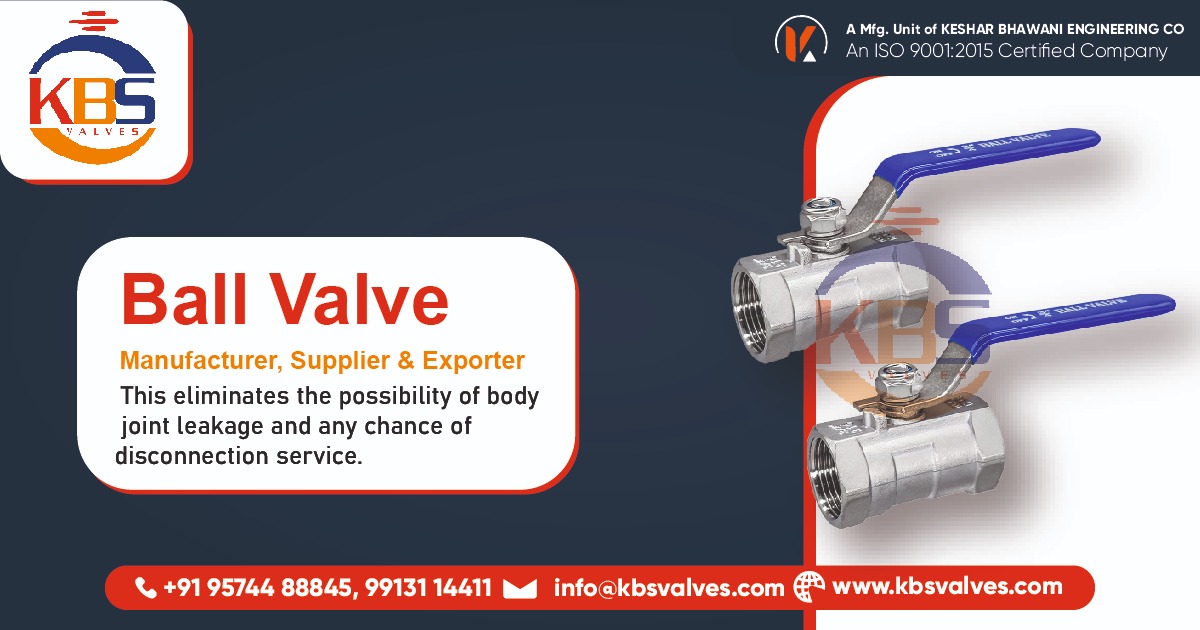 Ball Valves Manufacturer in Ahmedabad, Gujarat, India