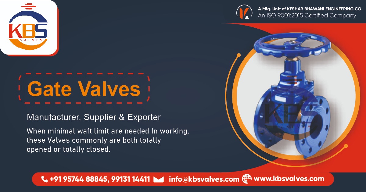 Gate Valves Manufacturer in Ahmedabad, Gujarat, India