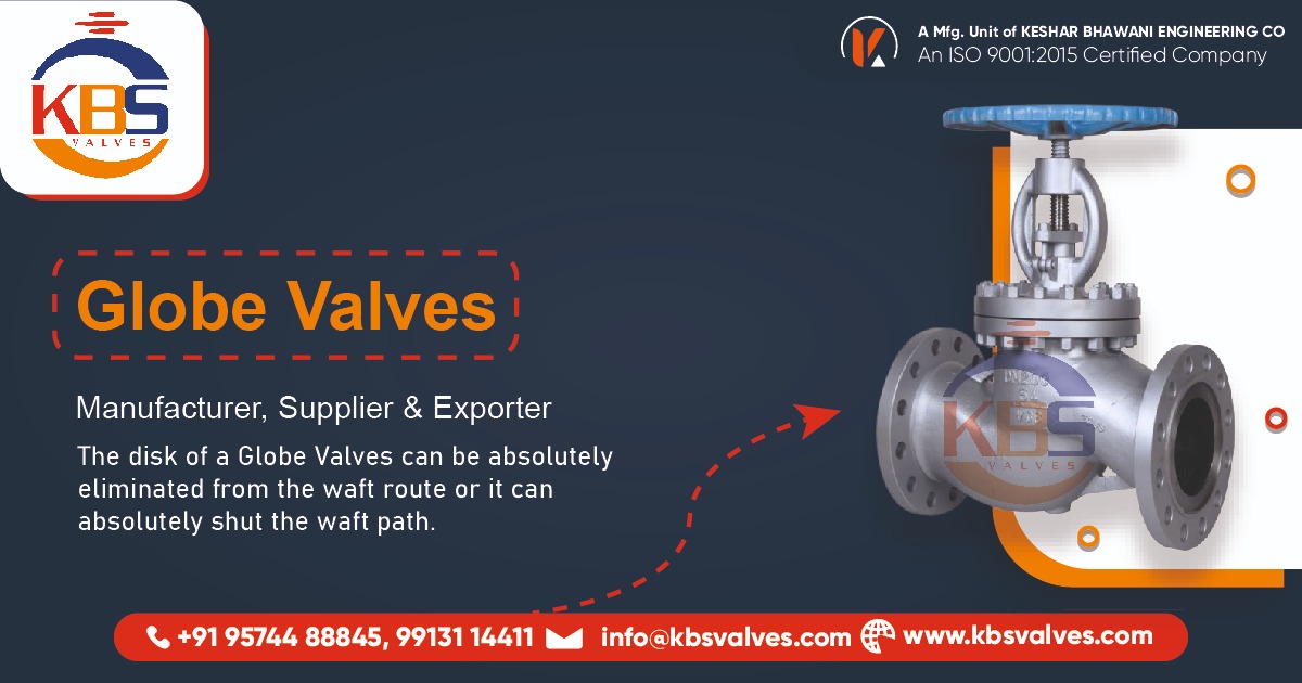 Globe Valves Manufacturer in Ahmedabad, Gujarat, India