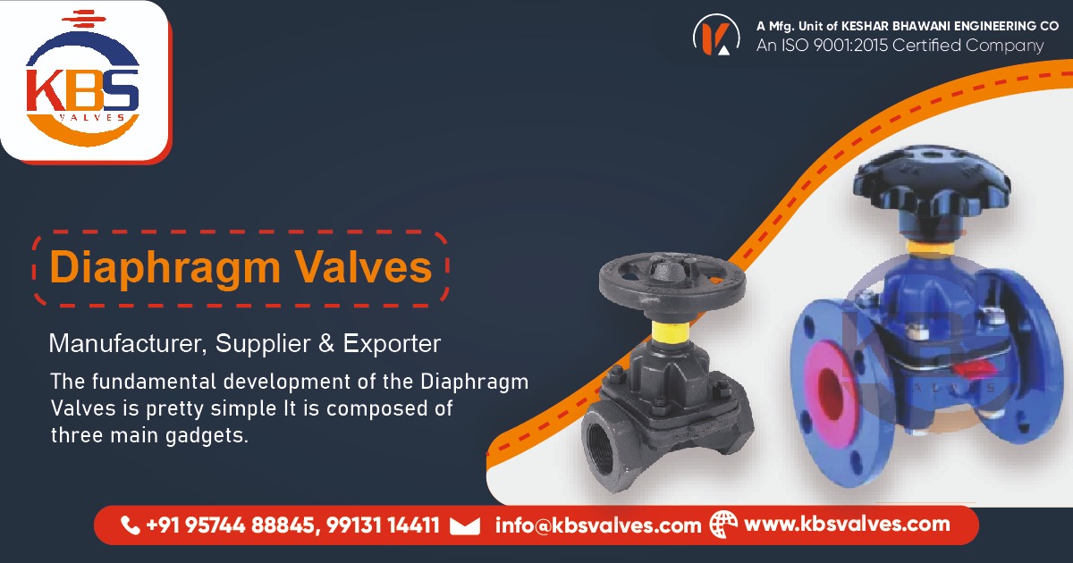 Diaphragm Valves Supplier in Ahmedabad, Gujarat, India