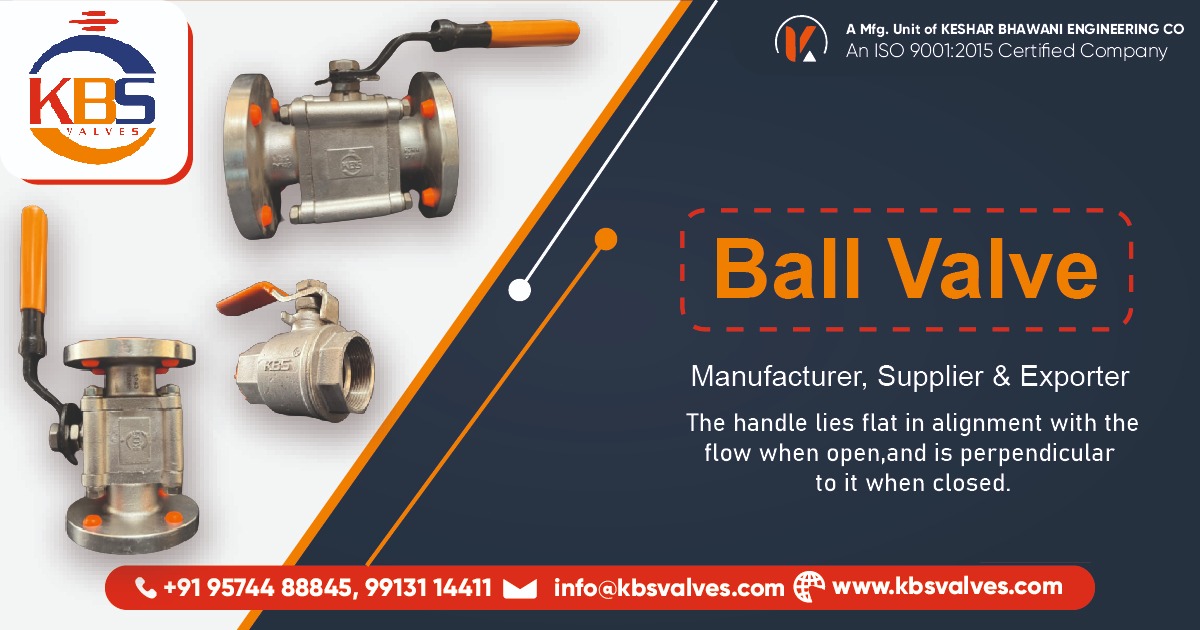 Ball Valves Manufacturer in Ahmedabad, Gujarat, India