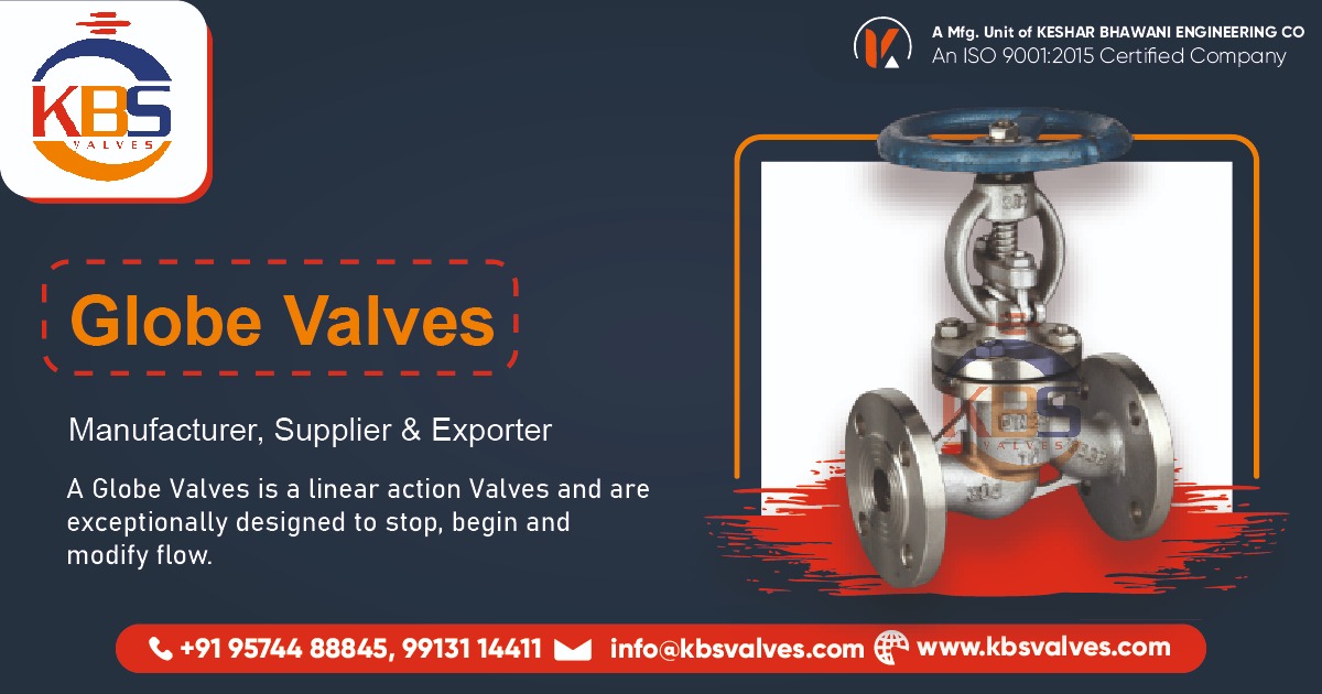 Globe Valves Manufacturer in Ahmedabad, Gujarat, India