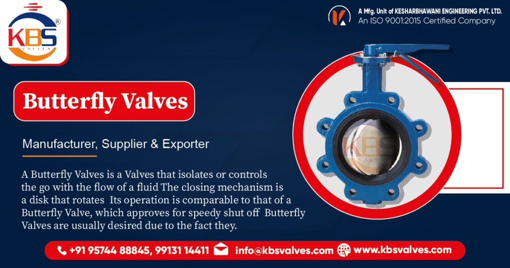Butterfly Valves Suppliers in Ahmedabad, Gujarat, India