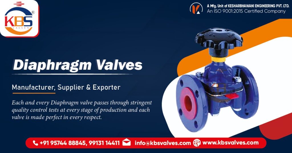 Diaphragm Valves Supplier in Ahmedabad, Gujarat, India