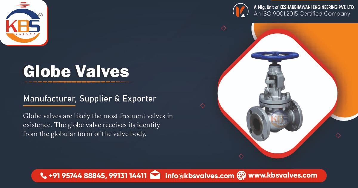 Globe Valves Manufacturer in Ahmedabad, Gujarat, India