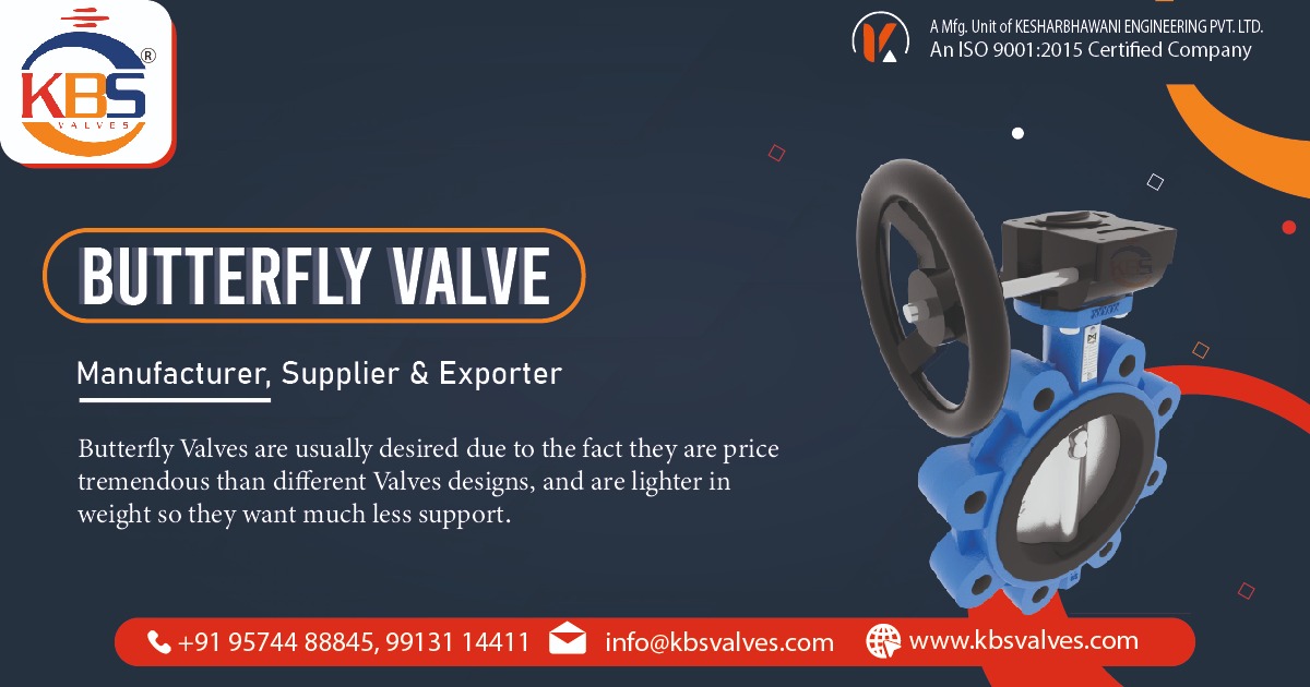 Butterfly Valves Suppliers in Ahmedabad, Gujarat, India