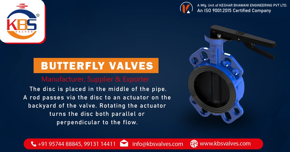 Best Butterfly Valves Manufacturer in India