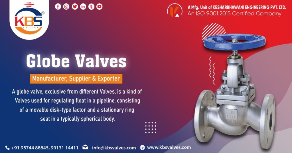 Supplier of Globe Valves in Gujarat