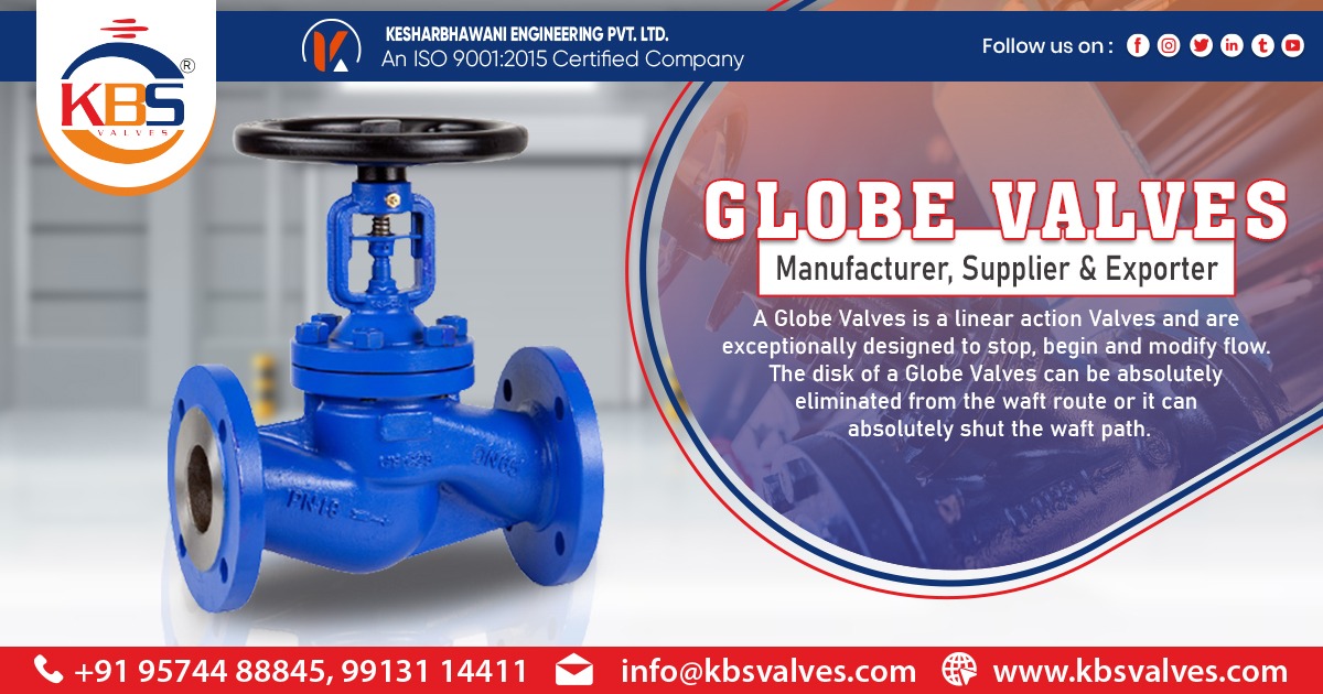 Globe Valves Manufacturers and Suppliers in India
