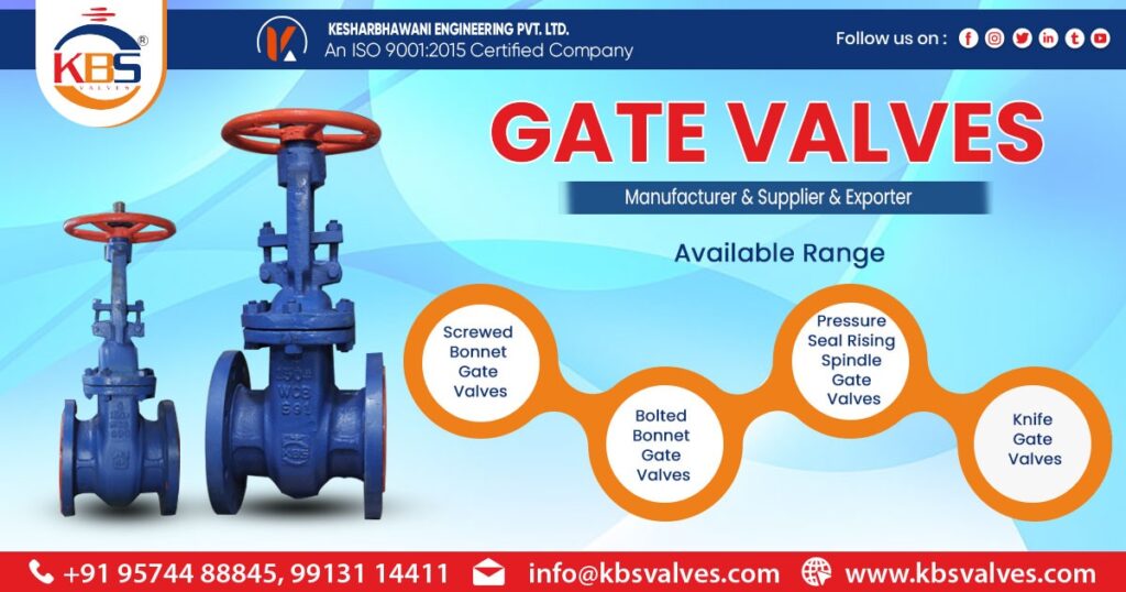 Top Gate Valve Supplier in Raipur