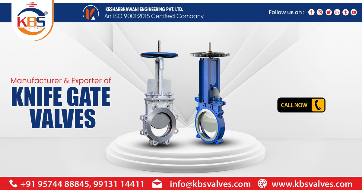 Supplier of Knife Gate Valve in Mangalore