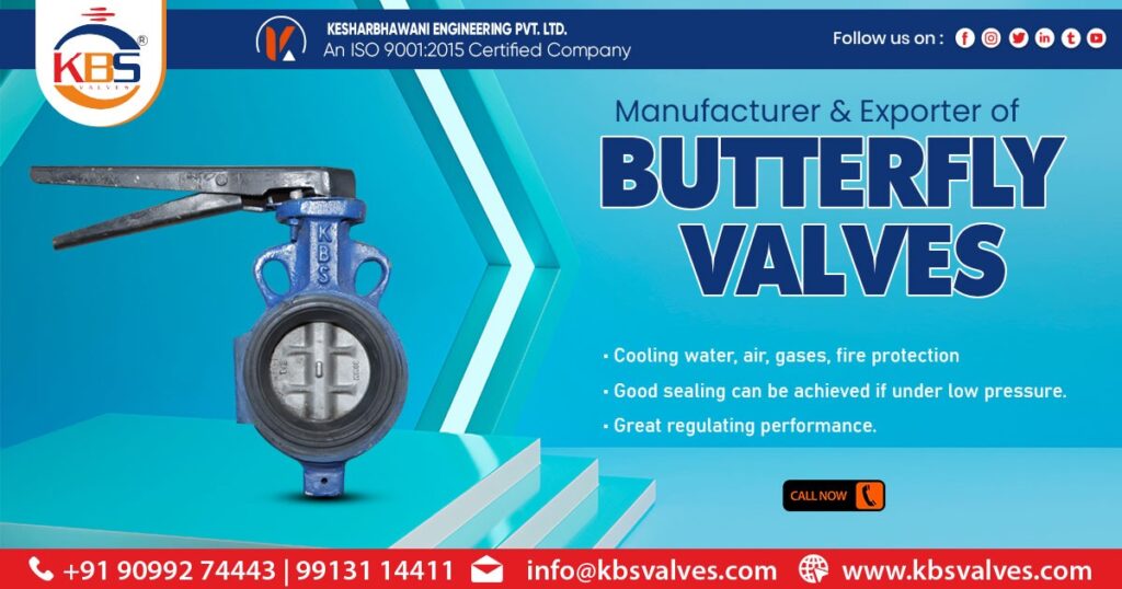 Supplier of Butterfly Valves in Tamil Nadu