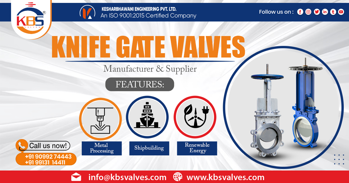 Supplier of Knife Gate Valve in Andhra Pradesh