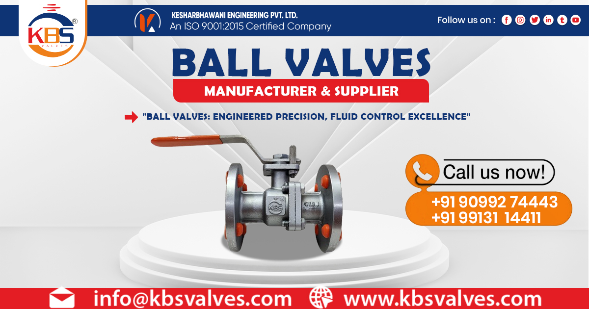 Supplier of Ball Valve in Tamil Nadu