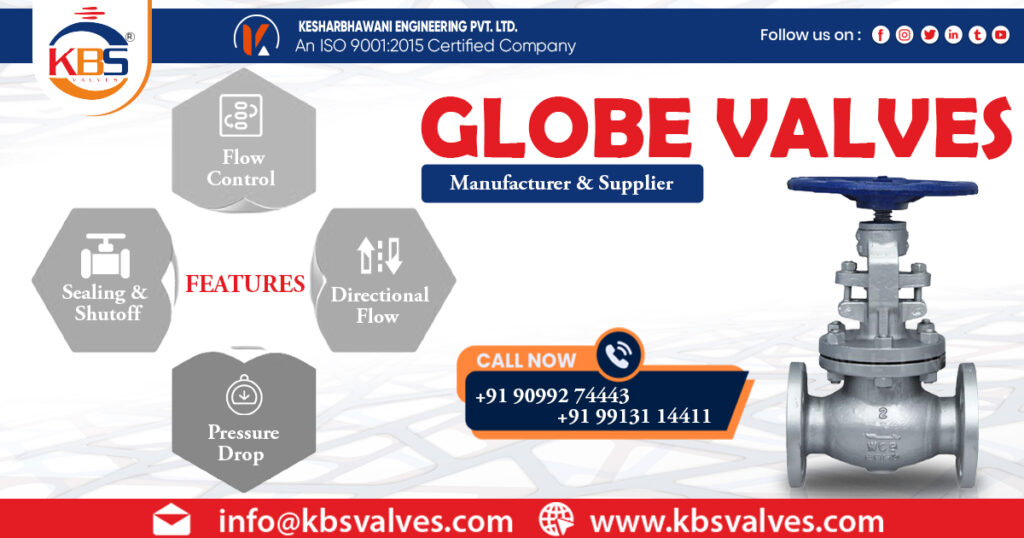 Supplier of Globe Valve in Jharkhand