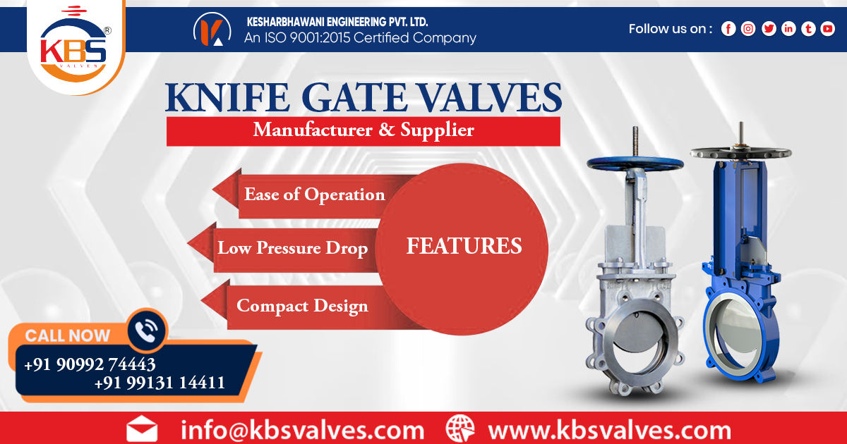 Supplier of Knife Gate Valve in Maharashtra