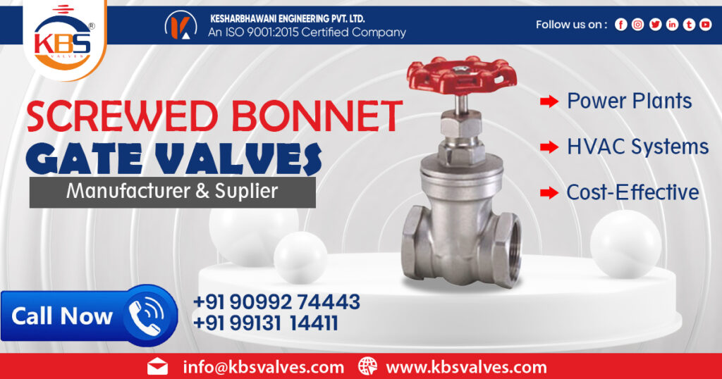 Supplier of Screwed Bonnet Gate Valve in Madhya Pradesh