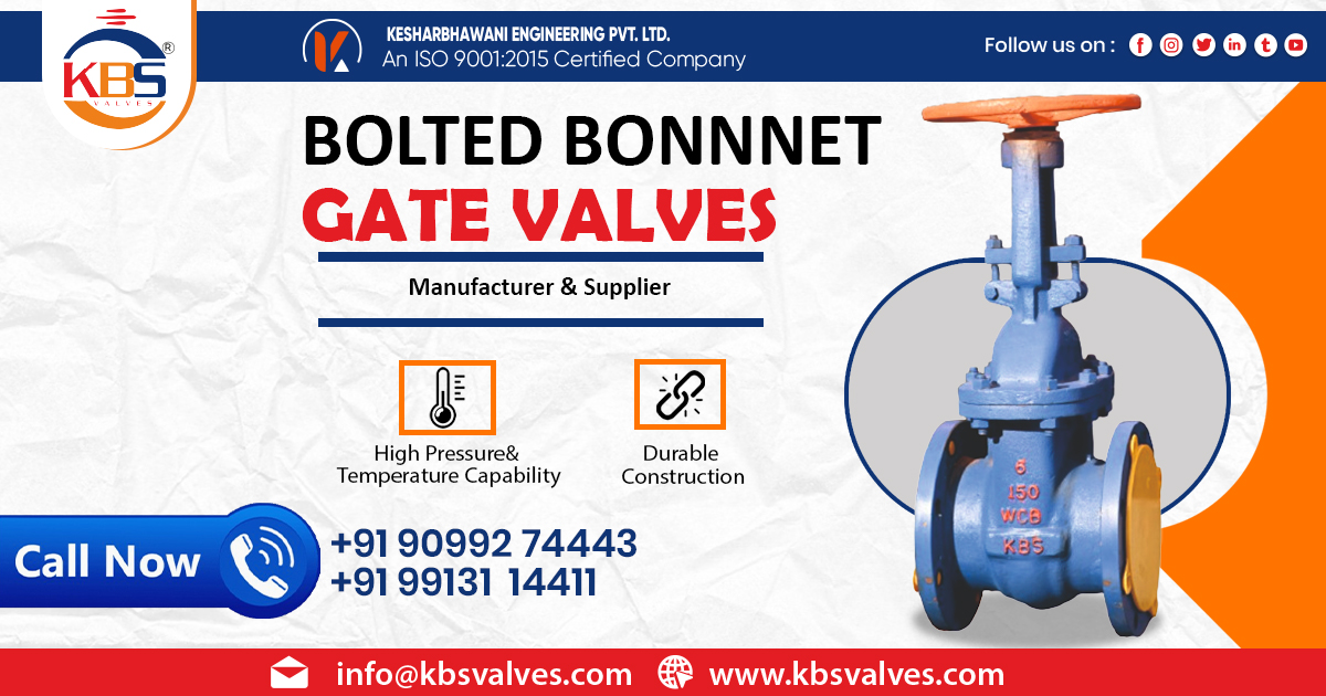 Bolted Bonnet Gate Valve in Uttar Pradesh