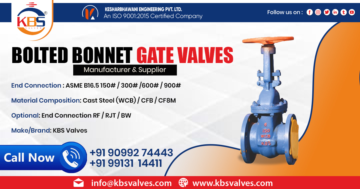 Bolted Bonnet Gate Valve in West Bengal