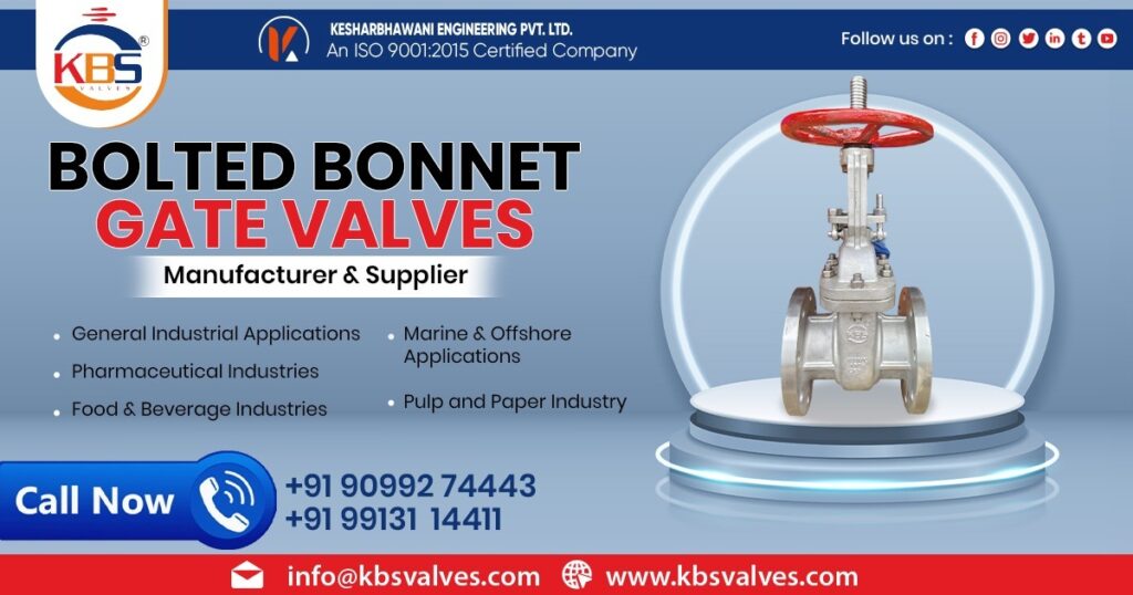 Bolted Bonnet Gate Valve in Madhya Pradesh