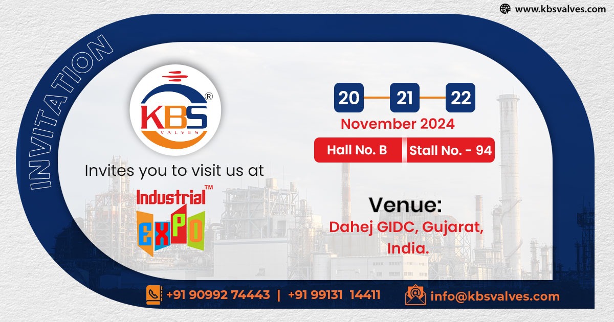 Participate KBS Valve at Industrial Expo 2024