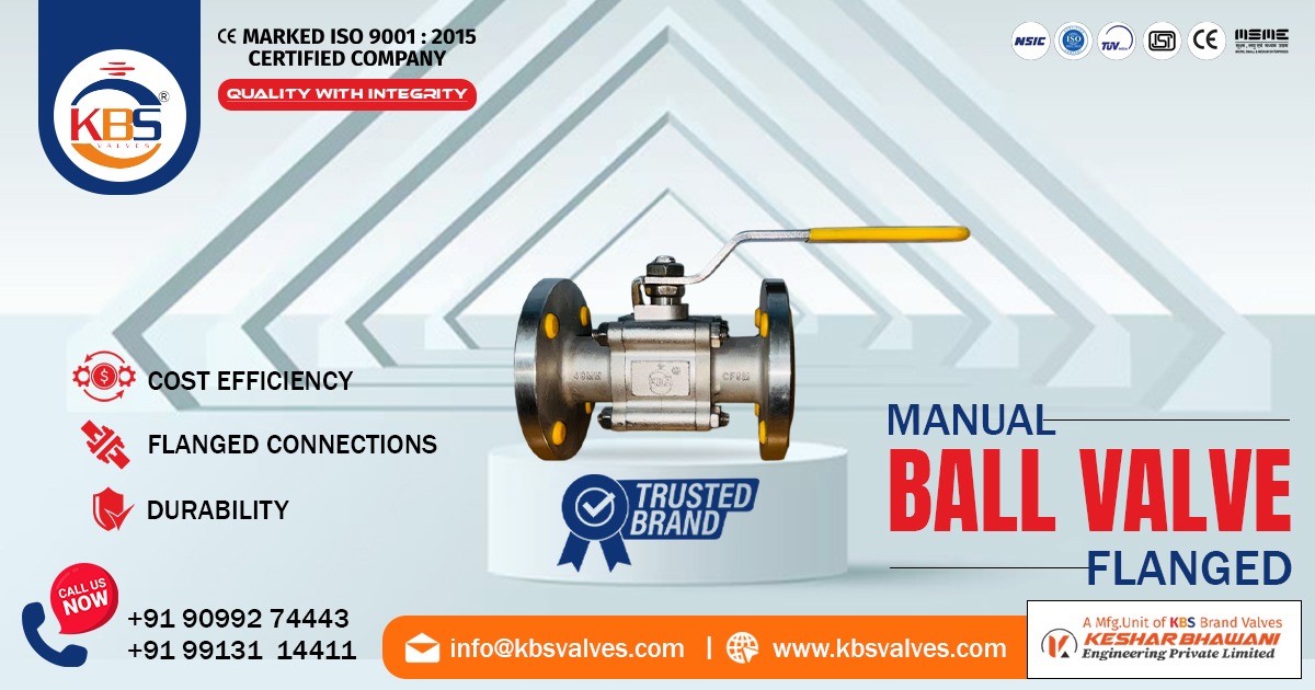 Manual Ball Valve Flanged End in Kuwait