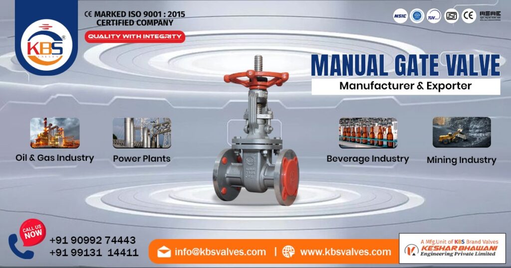 Exporter of Manual Gate Valve in Kuwait