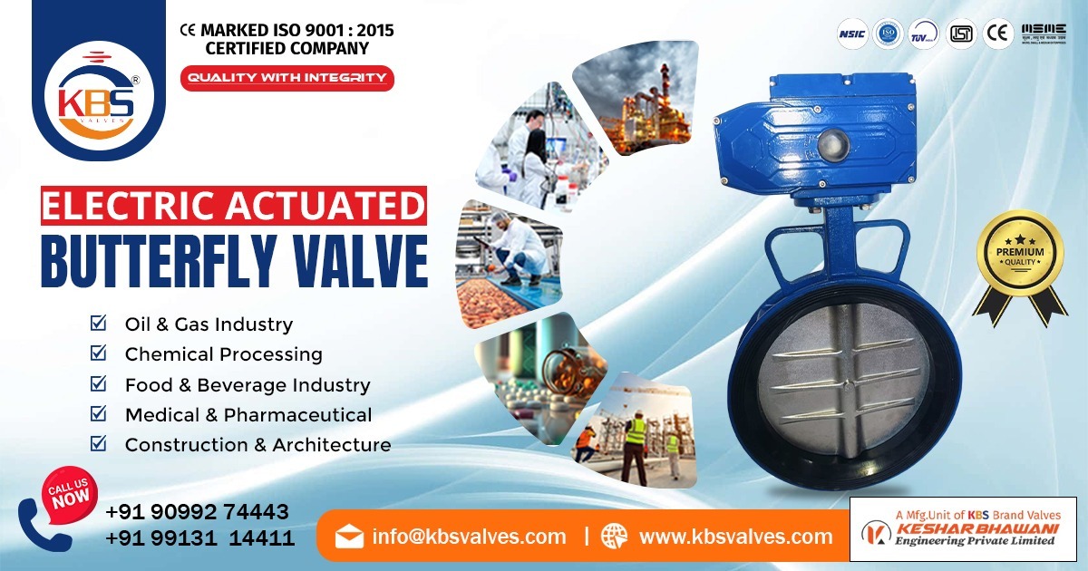 Electric Actuator and Motorized Butterfly Valve in Saudi Arabia