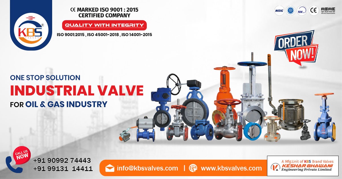 Industrial Valves for Oil and Gas Industry in UAE