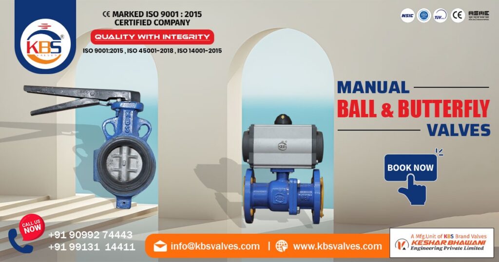 Exporter of Manual Ball and Butterfly Valves in UAE