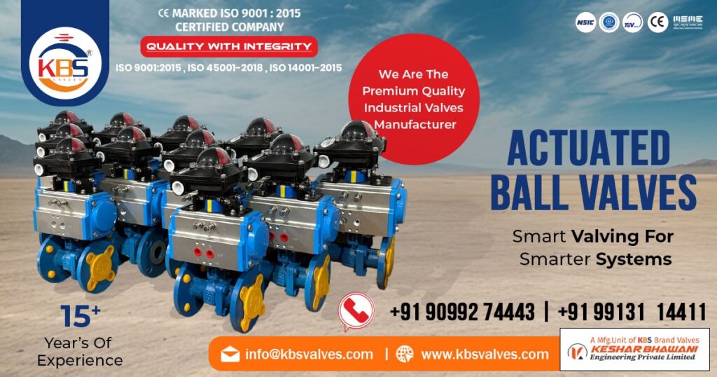 Exporter of Pneumatic Actuated Ball Valves in Russia and Kazakhstan