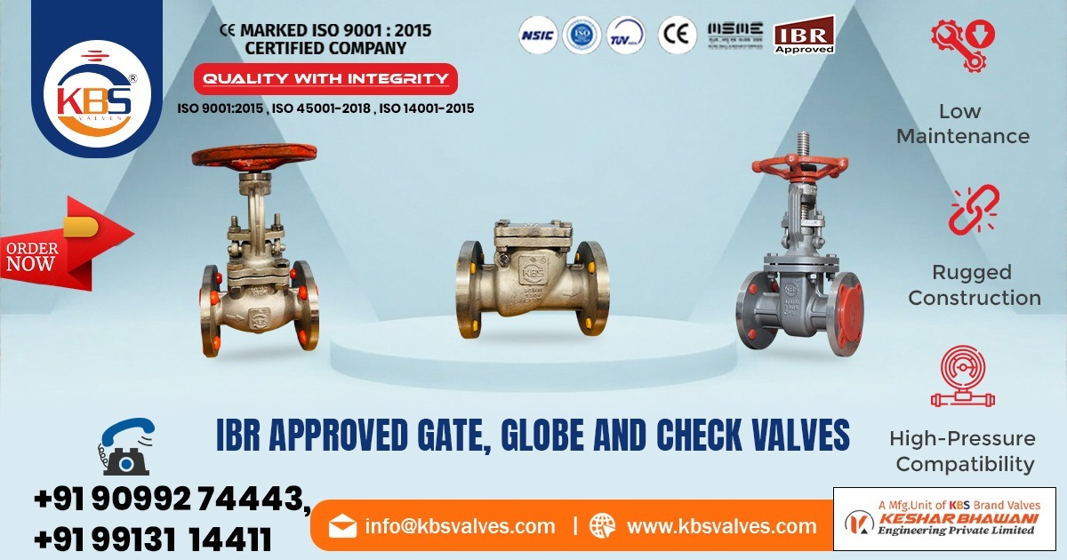 IBR-Certified Industrial Valves in Yemen