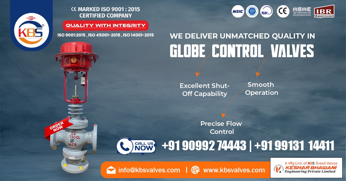 Globe Control Valve in UAE