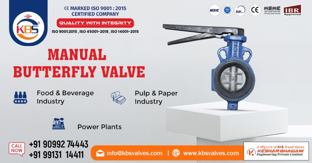 Manual butterfly Valves in Maharashtra